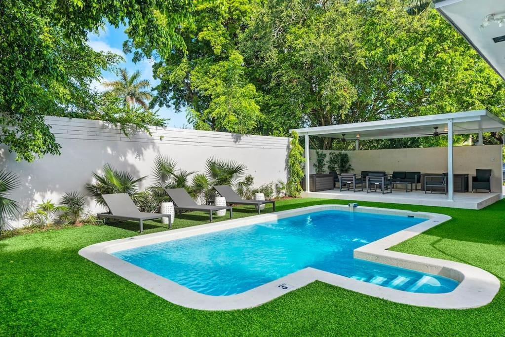 Beautiful Villa With Heated Pool Must Seen! Miami Exterior foto